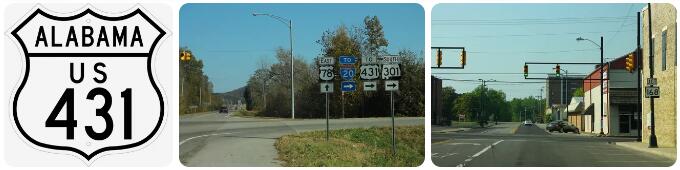 US 431 in Alabama